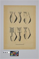 藏品(陳奇祿手稿-排灣群的木匙和木梳)的圖片